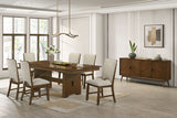 Horsholm Walnut 7 Pc. Dining Table Set - Ornate Home