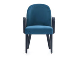 Hillman Dining Arm Chair in Blue - Ornate Home