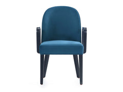 Hillman Dining Arm Chair in Blue - Ornate Home