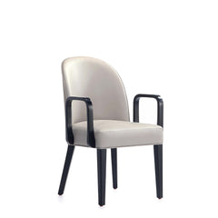 Hillman Dining Arm Chair in Light Grey - Ornate Home