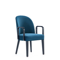 Hillman Dining Arm Chair (set of 2) in Blue - Ornate Home