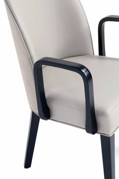 Hillman Dining Arm Chair (set of 2) in Light Grey - Ornate Home