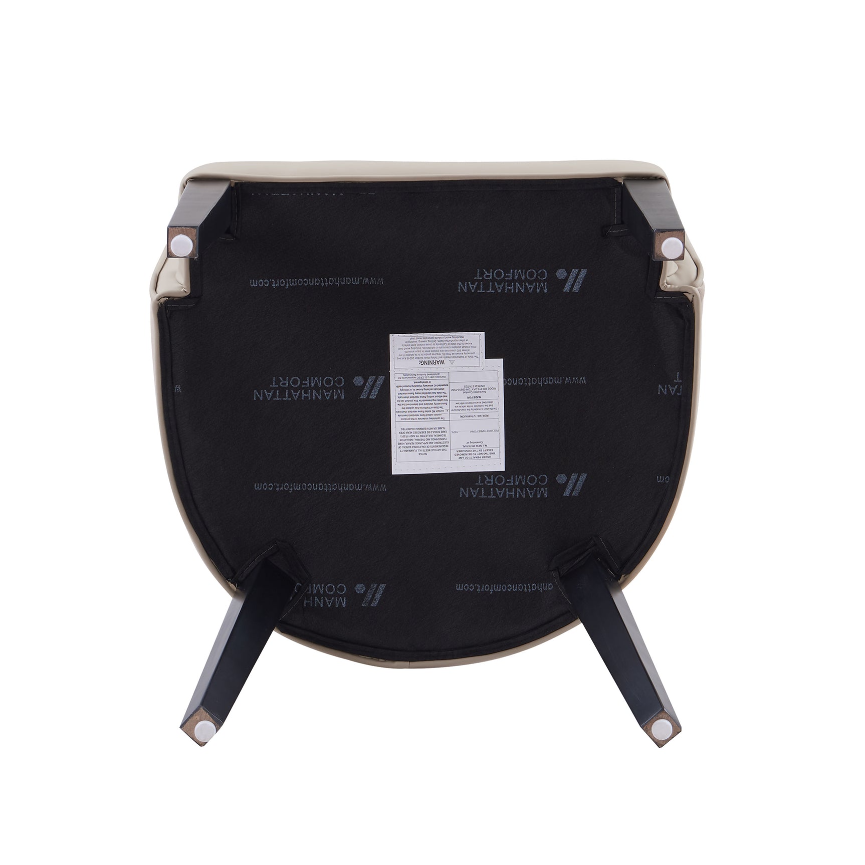 Hillman Dining Armchair in Light Grey (set of 2) - Ornate Home