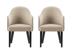 Hillman Dining Armchair in Sand (set of 2) - Ornate Home