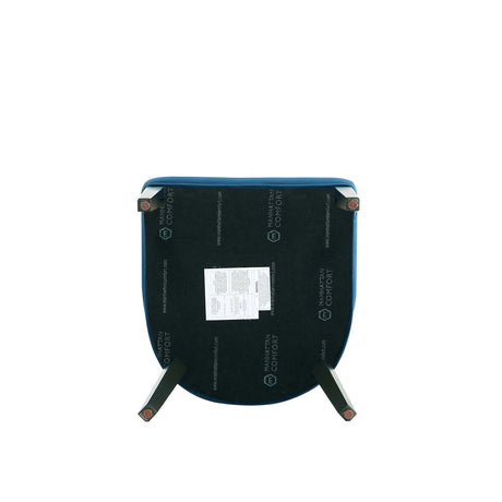 Hillman Dining Chair in Blue (set of 4) - Ornate Home