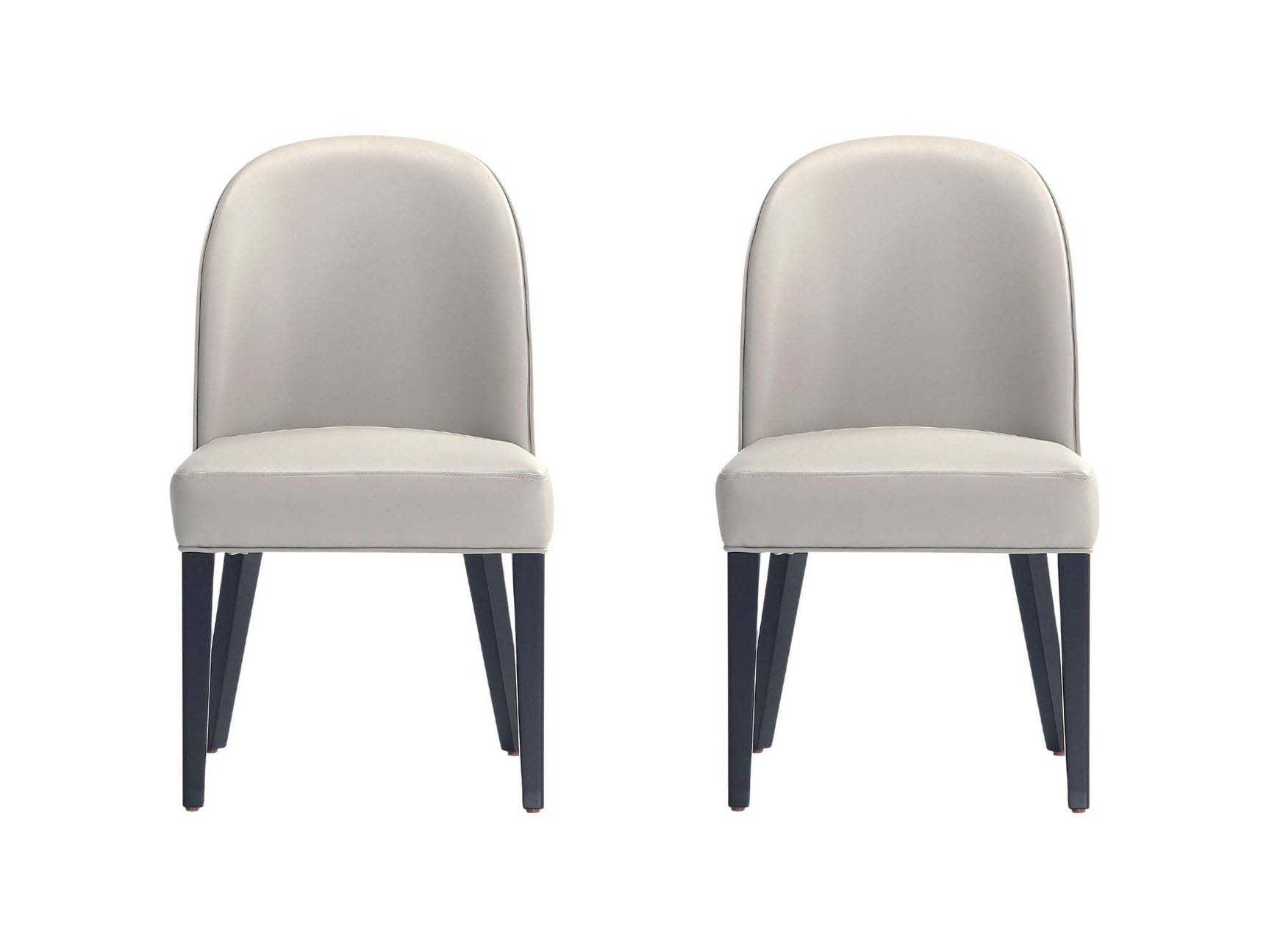 Hillman Dining Chair in Light Grey (set of 2) - Ornate Home