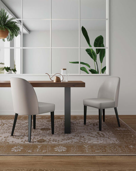 Hillman Dining Chair in Light Grey (set of 2) - Ornate Home