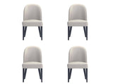 Hillman Dining Chair in Light Grey (set of 4) - Ornate Home