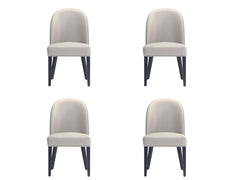 Hillman Dining Chair in Light Grey (set of 4) - Ornate Home