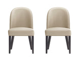 Hillman Dining Chair in Sand (set of 2) - Ornate Home
