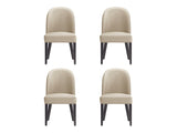 Hillman Dining Chair in Sand (set of 4) - Ornate Home