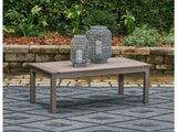 Hillside Barn Brown Outdoor Coffee Table - Ornate Home