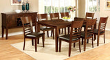 Hillsview Brown Cherry & Espresso Dining Table w/ 18" Extension - Ornate Home