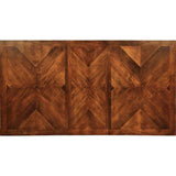 Hillsview Brown Cherry & Espresso Dining Table w/ 18" Extension - Ornate Home
