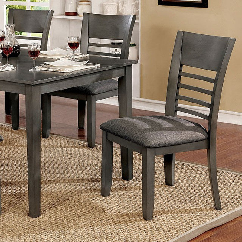 Hillsview Gray Side Chair (Set of 2) - Ornate Home