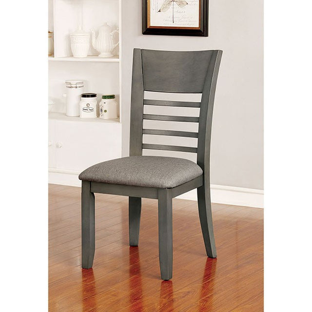 Hillsview Gray Side Chair (Set of 2) - Ornate Home