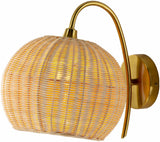 Hindang Rattan Wall Sconces - Ornate Home