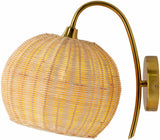 Hindang Rattan Wall Sconces - Ornate Home