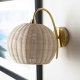 Hindang Rattan Wall Sconces - Ornate Home