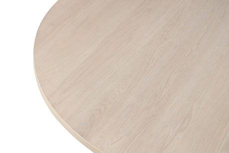 Hines White Oak 7 Pc. Oval Dining Set - Ornate Home