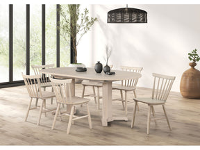 Hines White Oak Dining Table - Ornate Home