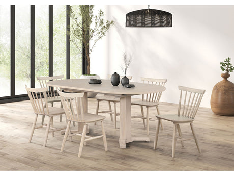 Hines White Oak Dining Table - Ornate Home