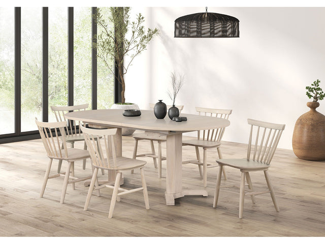 Hines White Oak Dining Table - Ornate Home