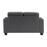 Hinsall Gray Loveseat - Ornate Home