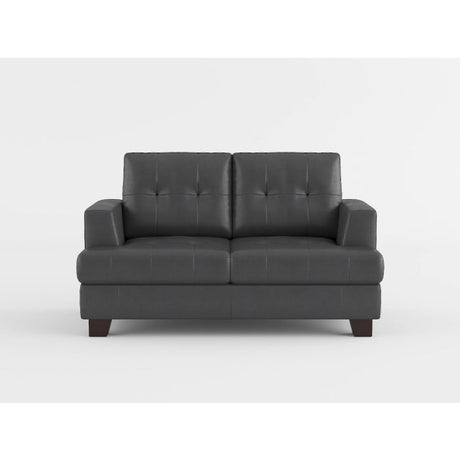 Hinsall Gray Loveseat - Ornate Home