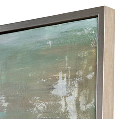 Hint Of Greens Green/Natural Canvas - Ornate Home