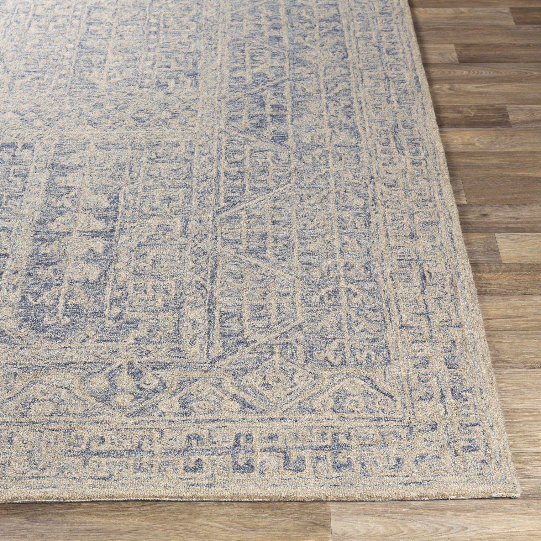 Hinton Wool Area Rug - Ornate Home