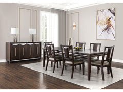 Hinwitz Espresso Dining Table - Ornate Home