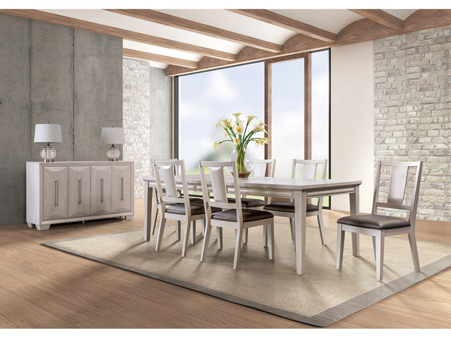 Hinwitz White Oak Dining Table - Ornate Home