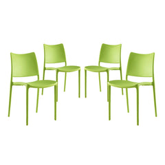 Hipster Green Dining Side Chair (Set of 4) - Ornate Home