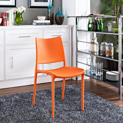 Hipster Orange Dining Side Chair - Ornate Home
