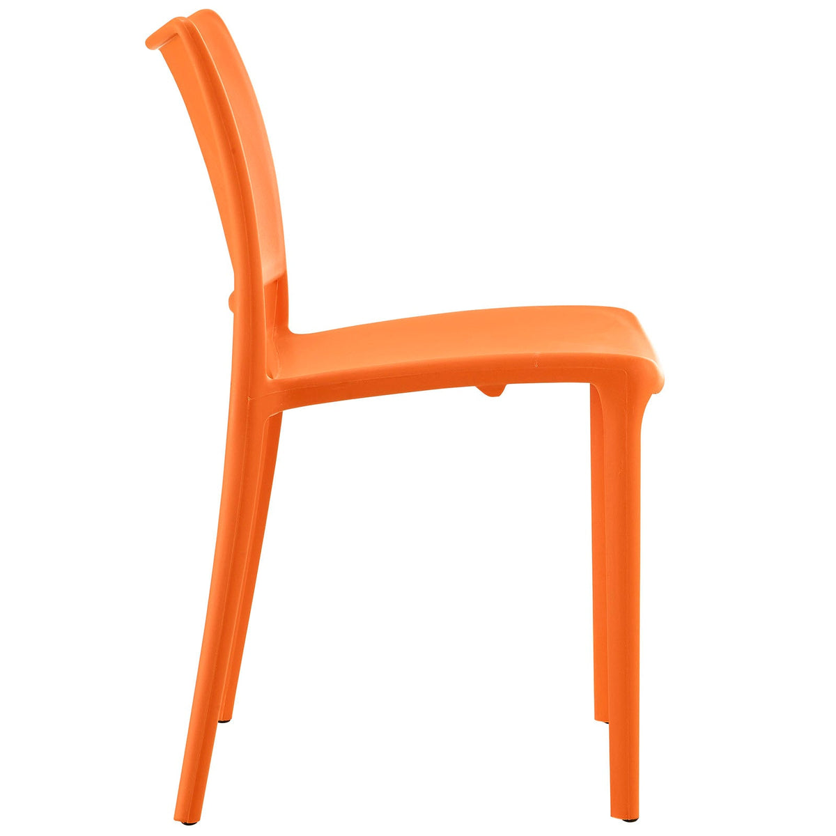Hipster Orange Dining Side Chair (Set of 2) - Ornate Home