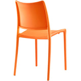 Hipster Orange Dining Side Chair (Set of 4) - Ornate Home