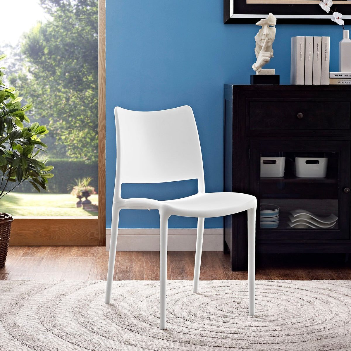 Hipster White Dining Side Chair - Ornate Home