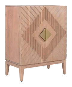 Hira Natural Cabinet - Ornate Home