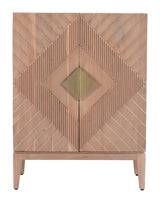 Hira Natural Cabinet - Ornate Home