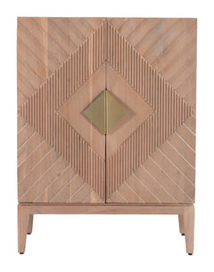Hira Natural Cabinet - Ornate Home