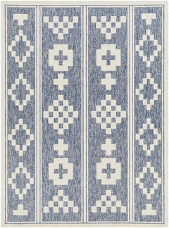 Hiro Blue Outdoor Rug - Clearance - Ornate Home