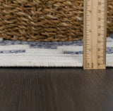 Hiro Blue Outdoor Rug - Clearance - Ornate Home