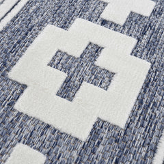 Hiro Blue Outdoor Rug - Clearance - Ornate Home