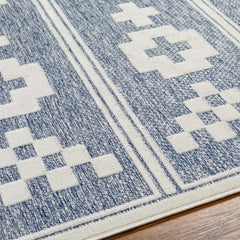 Hiro Blue Outdoor Rug - Clearance - Ornate Home