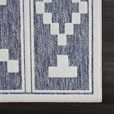 Hiro Blue Outdoor Rug - Clearance - Ornate Home