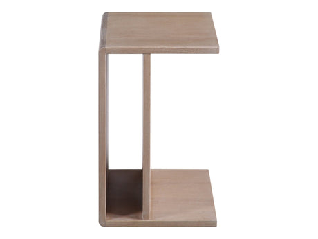 Hiroki White Oak Accent Table - Ornate Home