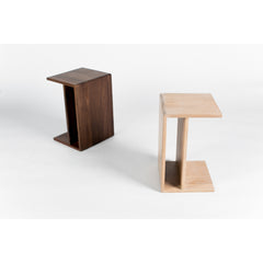 Hiroki White Oak Accent Table - Ornate Home