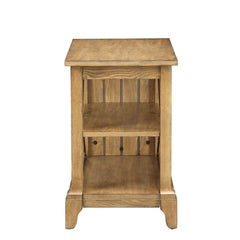 Hiroko Oak End Table - Ornate Home