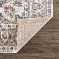 Hiti Beige Flat Pile Washable Rug - Ornate Home
